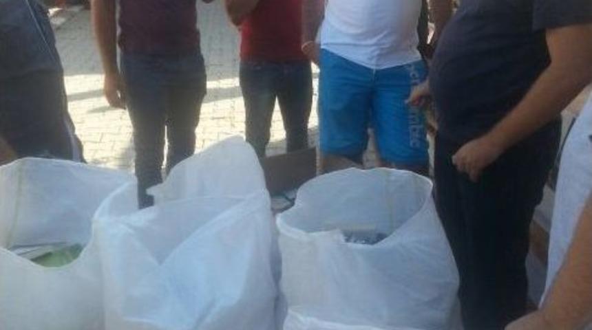 Korsan Kitap Operasyonunda Esrar Da Ele Ge&ccedil;irildi