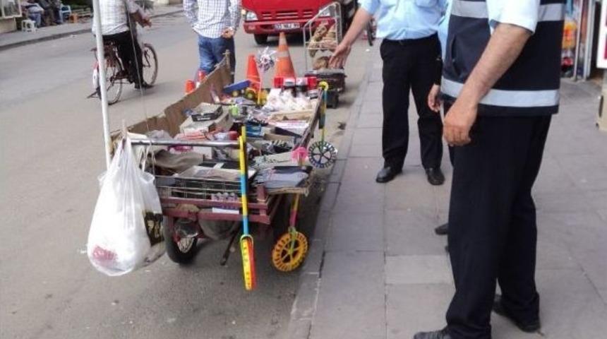 Aksaray&rsquo;da Kaldırım İşgaline Son