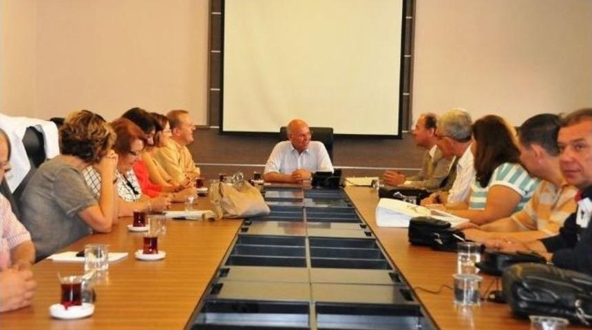 S&uuml;leymanpaşa Ve &Ccedil;orlu Kent Konseyleri Başkan Eşkinat İle Bir Araya Geldi