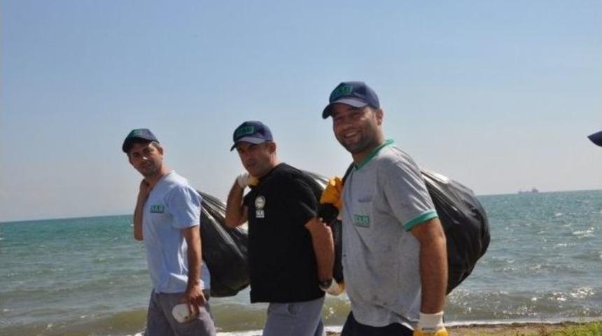 Karabiga Sahilleri Temizlendi