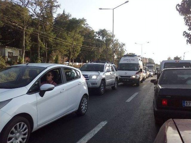 Lapseki’de Trafik Çilesi 2