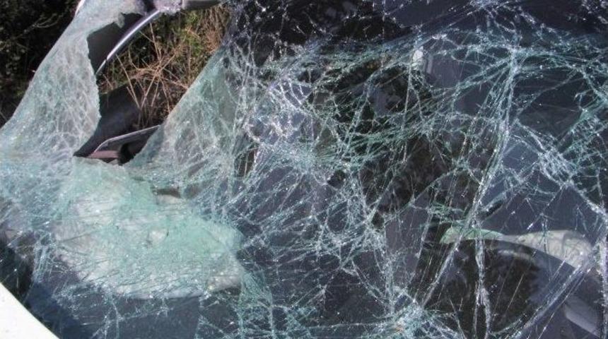 Edirne İstanbul Otoyolunda Tanker Kazası