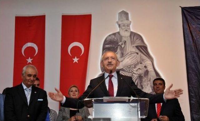 Kılıçdaroğlu: “ihtiyacımız Olan Zihniyet Devrimidir”