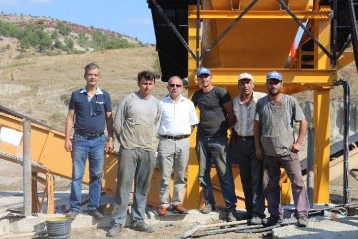 Gördes Belediyesi Kum-çakıl Ocağı Tesisini Yeniledi G2