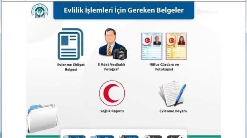 Evlenecek &Ccedil;iftlere Online Destek
