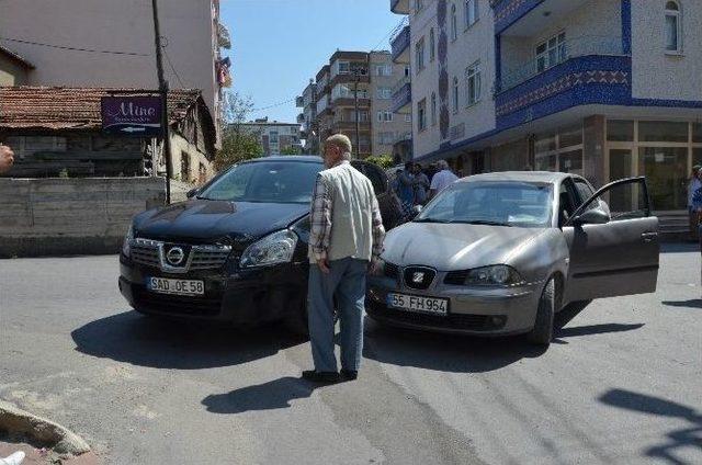 Bafra’da Kaza: 1 Yaralı