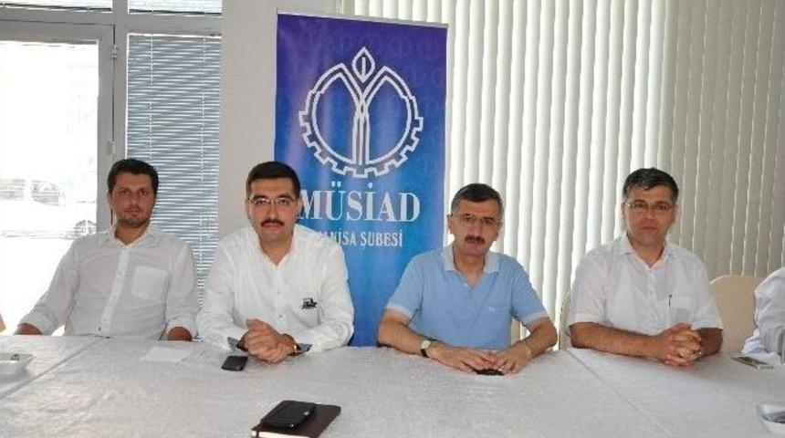 M&uuml;siad, Manisa Valisi Bektaş&rsquo;ı Ağırladı