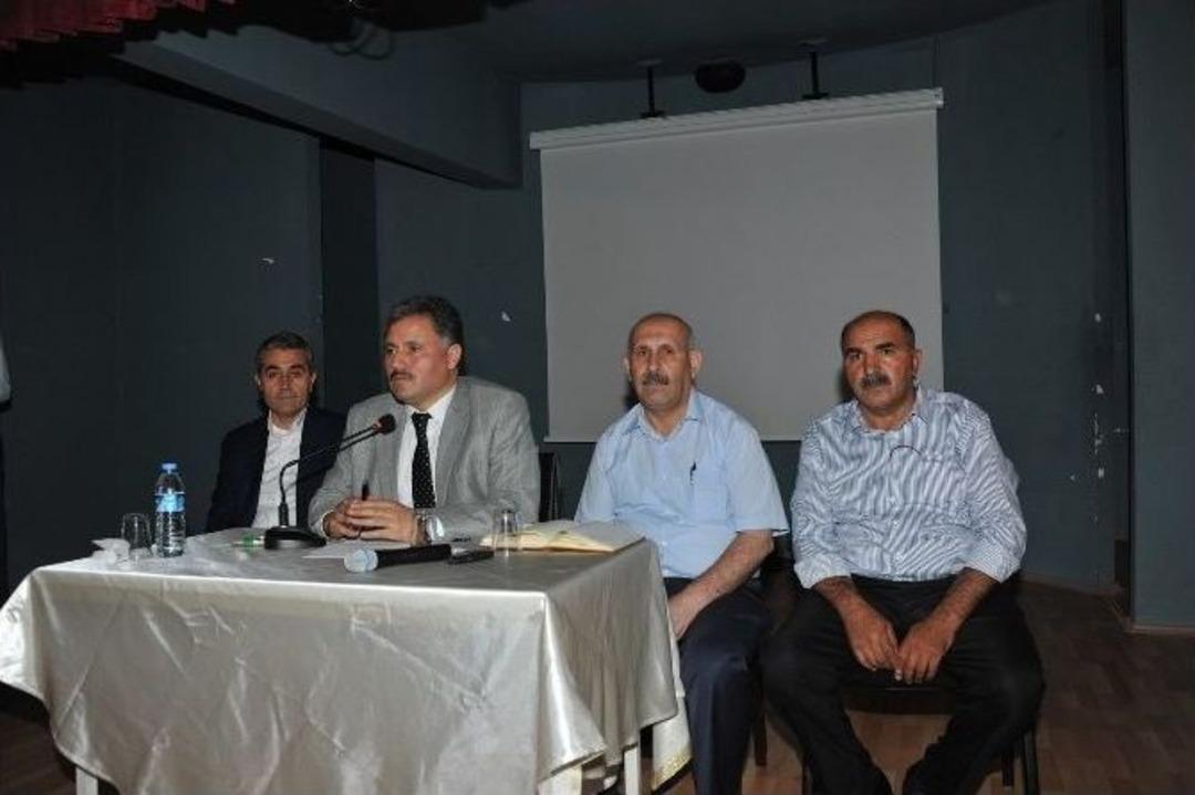 B&uuml;y&uuml;kşehir Belediye Başkanı &Ccedil;akır&rsquo;dan Hekimhan&rsquo;a İnceleme Gezisi