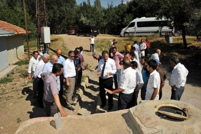 Başkan Çakır, Hekimhan'da Temaslarda Bulundu