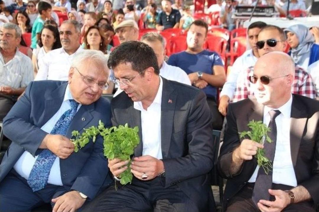 Bakan Zeybekci, İncir Festivalinde Ekonomiyi Değerlendirdi