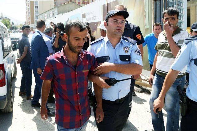 Erzurum'da Intihar Girişimini Polis Engelledi