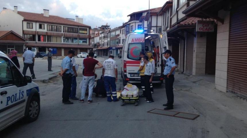 Otelin 2. Katından Düşen Kadın Yaralandı