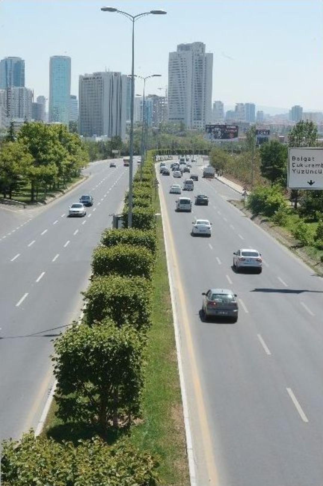 Başkent Bulvarlarında Şanzelize G&uuml;zelliği