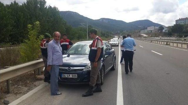 Bilecik’te Trafik Kazası, 1 Yaralı