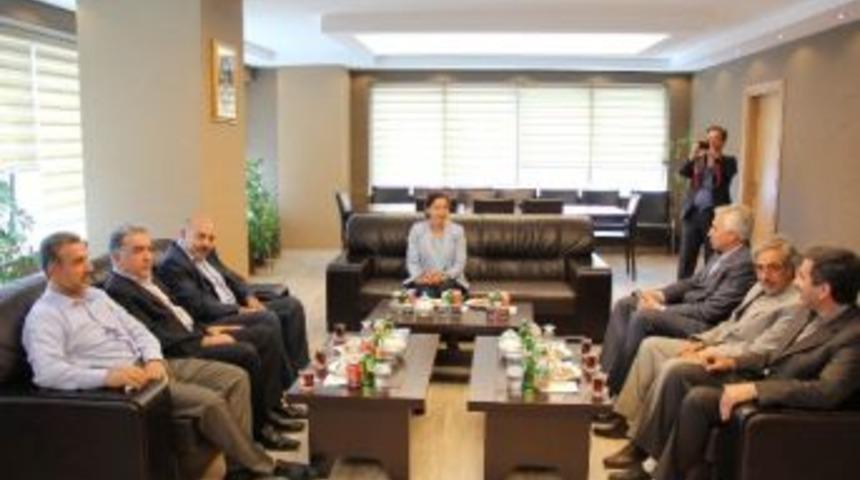 Salmas Heyetinden Van B&uuml;y&uuml;kşehir Belediyesi&rsquo;ne Ziyaret