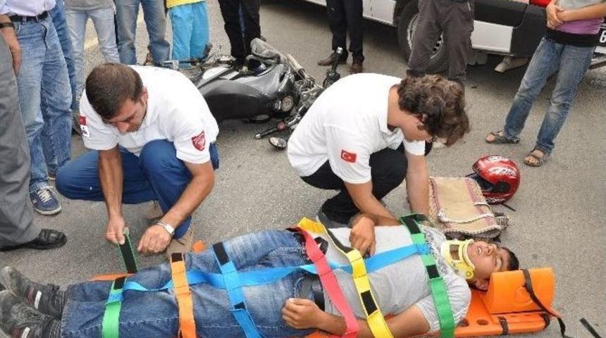 Kaskı Hayatını Kurtardı