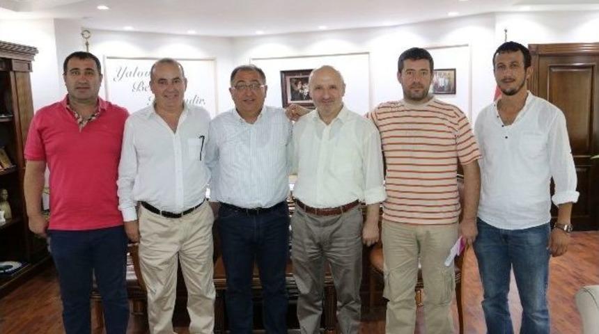 Askf Yeni Y&ouml;netimi Başkan Salman&rsquo;ı Ziyaret Etti