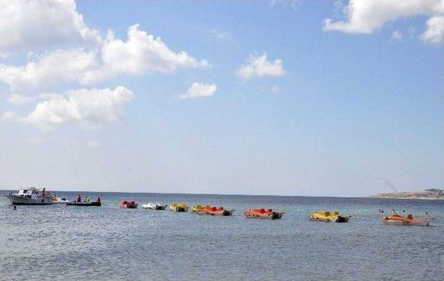 Denizde Kaybolan 5 Gencin Ardından Deniz Bisikletleri Toplandı