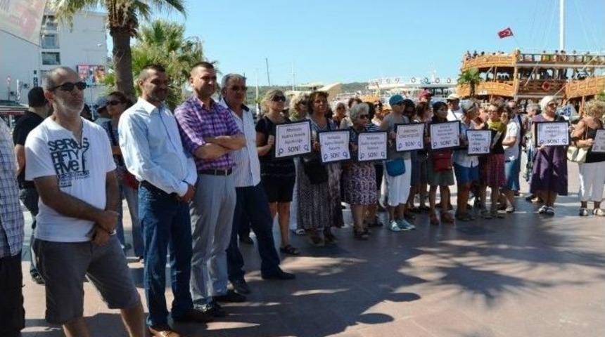 Aysel Namlı&rsquo;ya Destek İ&ccedil;in Toplandılar