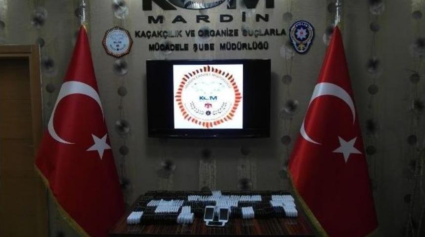 Mardin&rsquo;de Bin 172 Adet Ka&ccedil;ak Telefon Ele Ge&ccedil;irildi