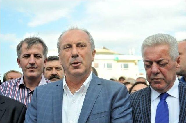 Chp Genel Başkan Adayı Muharrem İnce Yalova’da