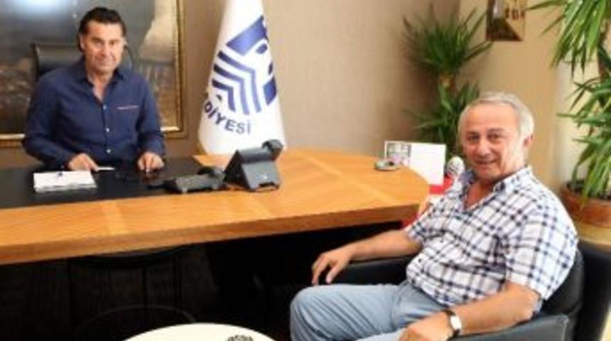 H&uuml;seyin Şimşek, Başkan Kocadon&rsquo;u Ziyaret Etti
