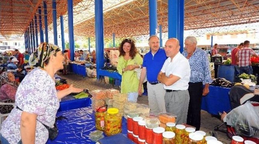Ankara Milletvekili Levent G&ouml;k&rsquo;ten Tun&ccedil; Soyer&rsquo;e Tebrik Ziyareti