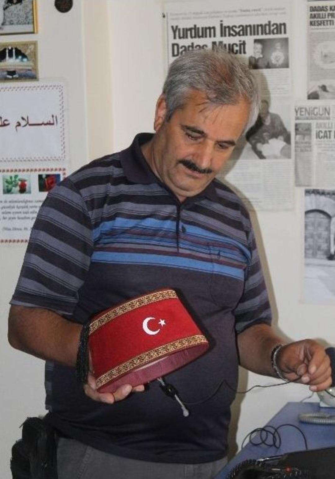 Dadaş Mucitten Kavurucu Sıcaklara Klimalı Şapka