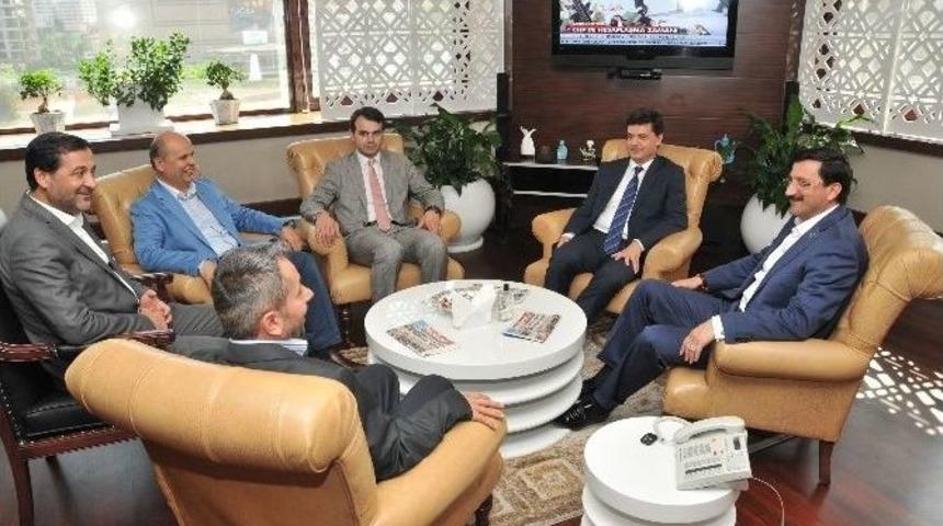Ak Parti Ankara İl Başkanı Yamalı, Mustafa Ak&rsquo;ı Ziyaret Etti