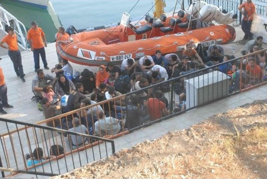 Fethiye&rsquo;de 155 Ka&ccedil;ak Yakalandı