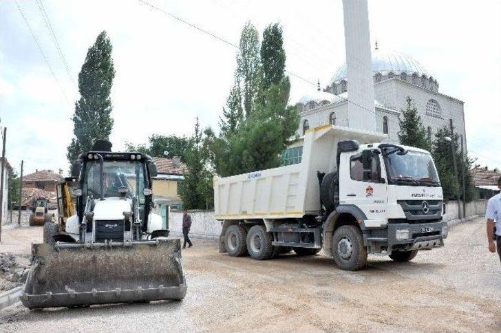 Büyükşehir Havza’da Yolları Yeniliyor G4