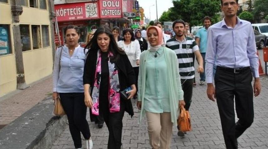 Milletvekili Bakır, &Ccedil;arşı Esnafını Ziyaret Etti