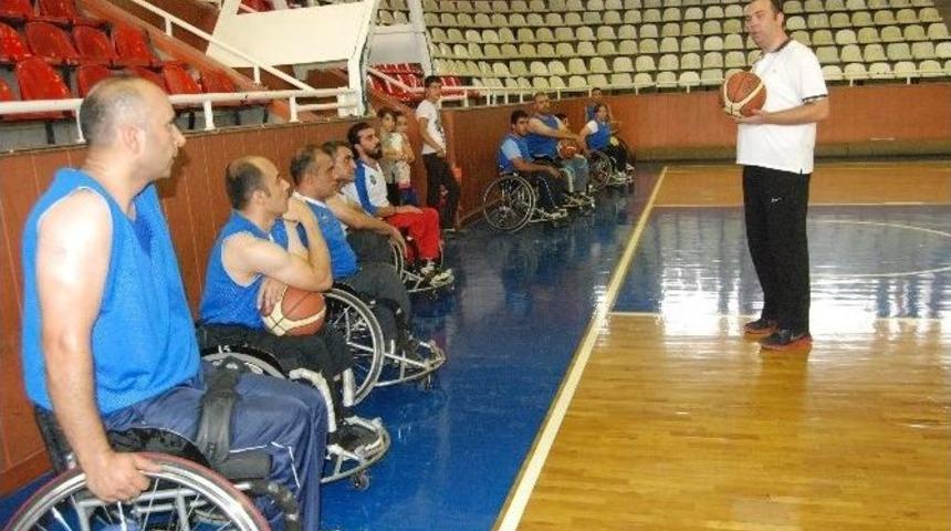 Engelli Basketbolcular Yeni Sezon İ&ccedil;in Startı Verdi