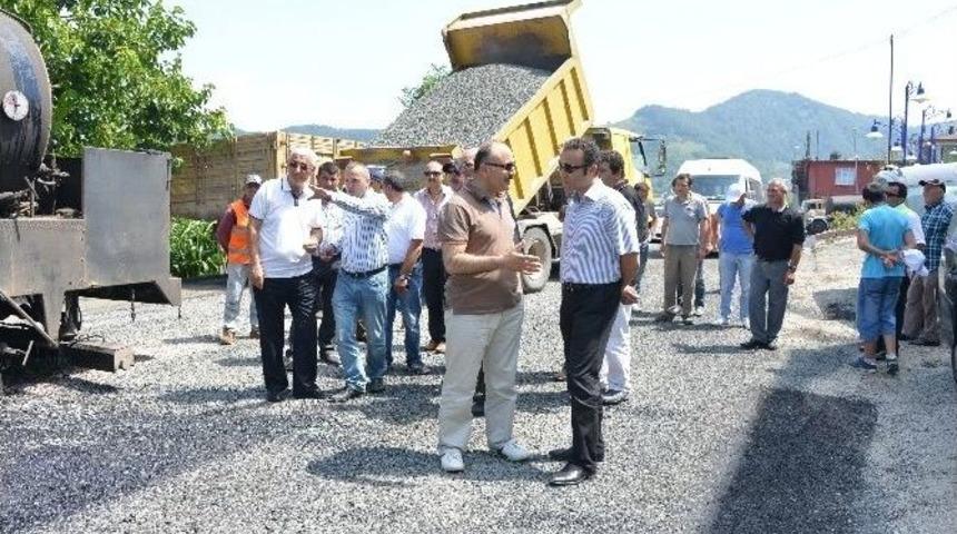 B&uuml;y&uuml;kşehir&rsquo;den Yenikent&rsquo;te 6 Km Asfalt