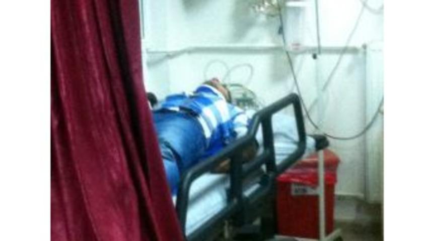 Elektrik Direğinden D&uuml;şen Gen&ccedil; Yaralandı