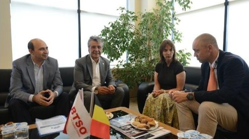 Bel&ccedil;ika Valon B&ouml;lgesi&rsquo;nden Btso&rsquo;ya Ziyaret