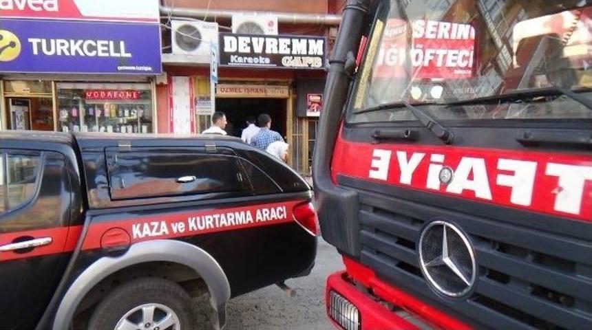 İş Hanında Yangın Paniği