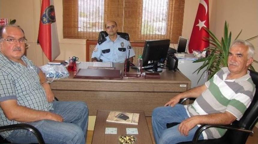 Emniyet Amiri Muhammed L&uuml;tfi Erdem&rsquo;e &rsquo;hayırlı Olsun&rsquo; Ziyaretleri