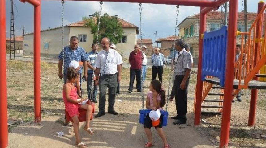 B&uuml;nyan Belediye Başkanı Şinasi G&uuml;lc&uuml;oğlu Tuzhisar Mahallesinde Ziyaretlerde Bulundu