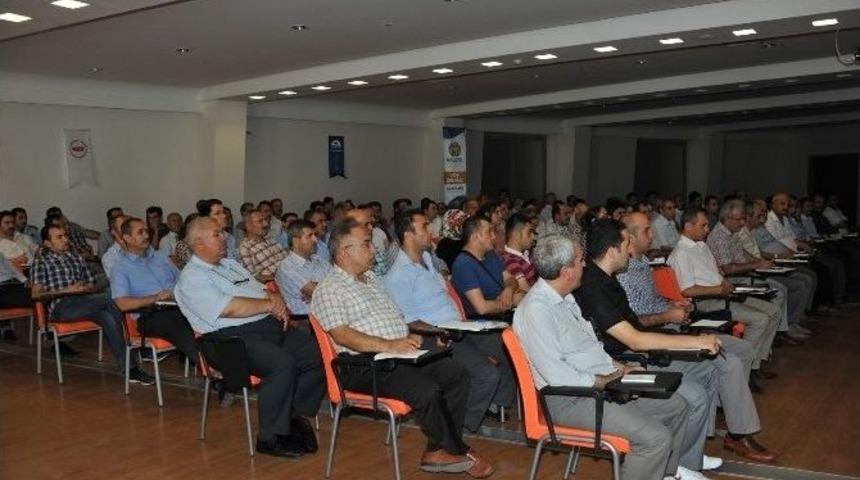 B&uuml;y&uuml;kşehir Belediyesi Hizmet İ&ccedil;i Semineri Başladı