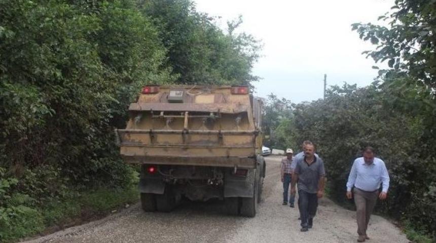 G&ouml;rele Belediyesi&rsquo;nden Yol Atağı