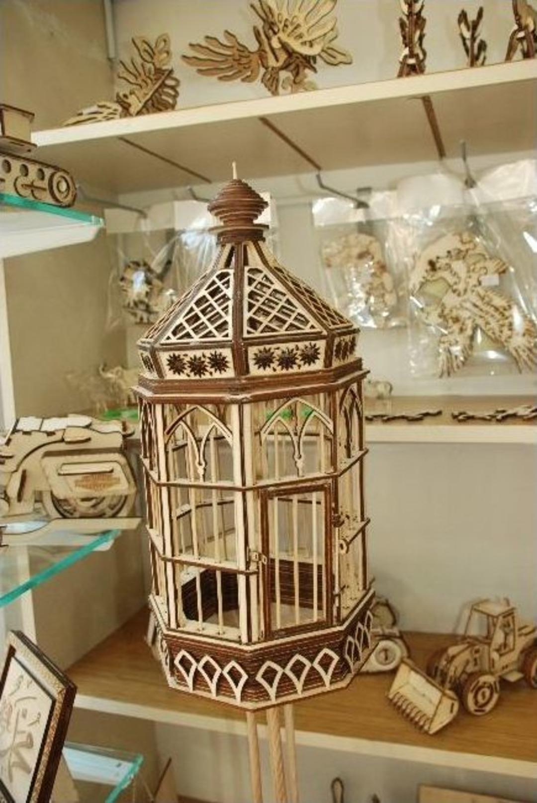 M&uuml;hendislikten Lazerli Ahşap Maket Ustalığına