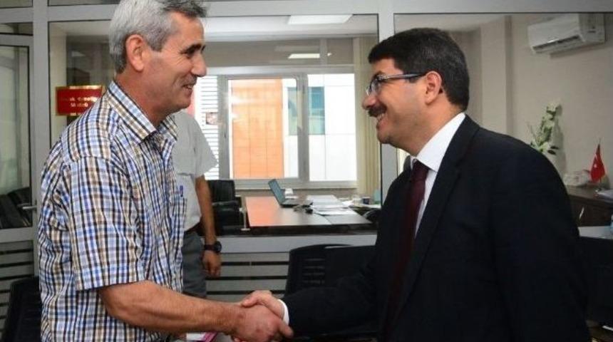 Başkan &Ccedil;elik&rsquo;ten Personeline Ziyaret