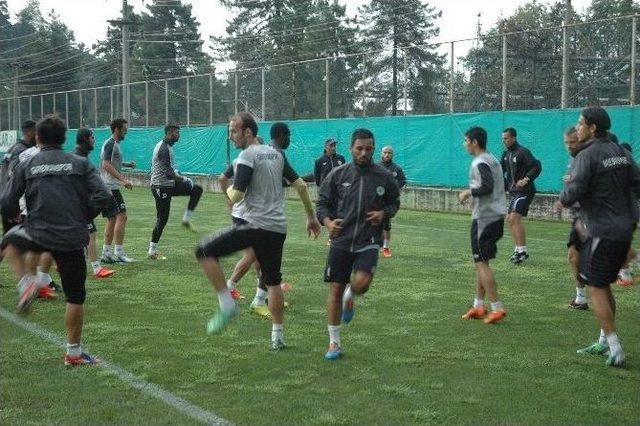 Giresunspor, Samsunspor Maçı Hazırlıklarına Başladı