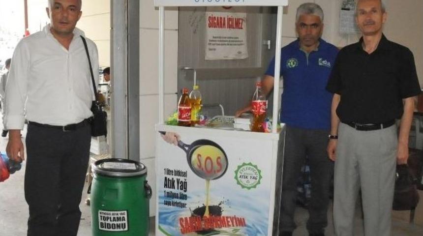 Vatandaşlar Atık Yağ Toplama Projesi Hakkında Bilgilendirildi