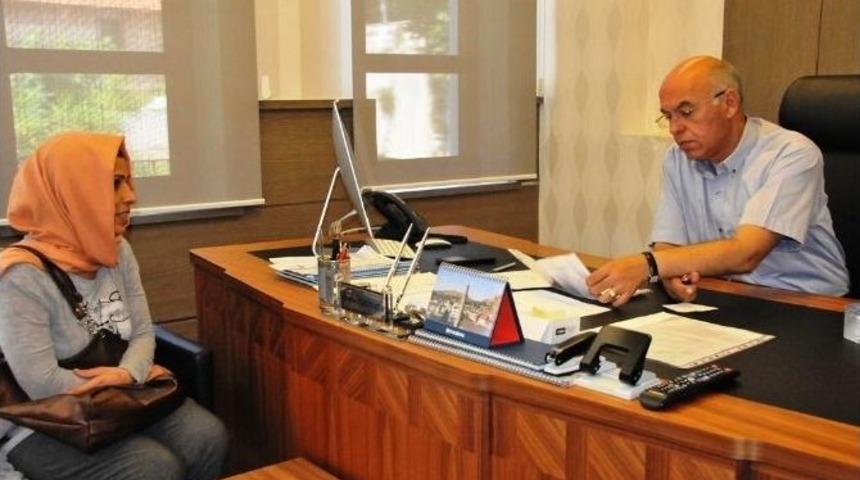 S&uuml;leymanpaşa Belediye Başkanı Eşkinat Vatandaşın Derdini Dinledi