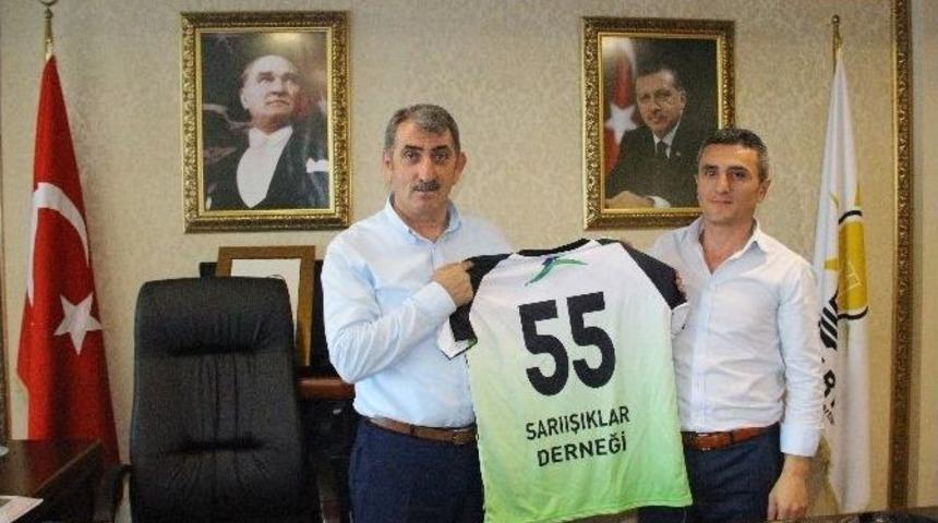 Sarıışıklar Derneği&rsquo;nden Başkan K&ouml;ktaş&rsquo;a Ziyaret