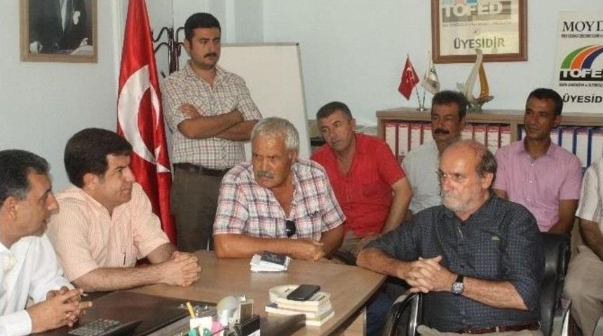 Hdp&rsquo;li K&uuml;rk&ccedil;&uuml;, Otogar İşletmecilerini Ziyaret Etti