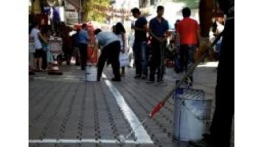 Ge&ccedil;ici Pazar Yerinde Parseller Sahiplerini Buluyor