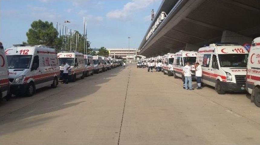 Yaralı Filistinliler İ&ccedil;in Sabiha G&ouml;k&ccedil;en Havalimanı&rsquo;nda Hazırlıklar Başladı